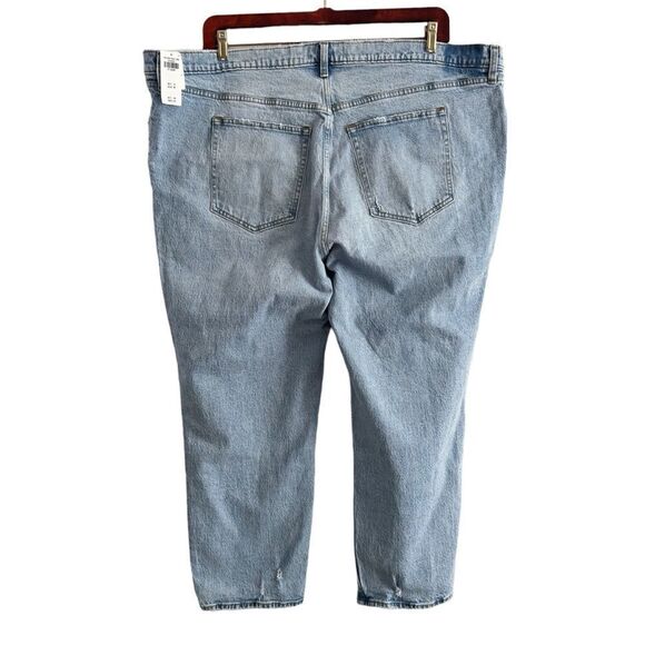 Abercrombie & Fitch 90s Straight Ultra High Rise Jeans Plus Size 37 / 24S NEW - Picture 2 of 10